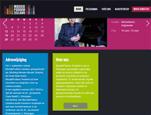Tablet Screenshot of muziekpodiumzeeland.nl